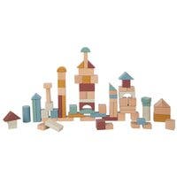 NAP, Byggeklosser i tre, 75 deler