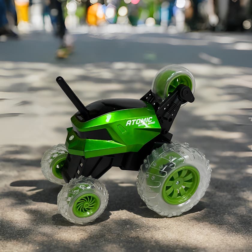 Fusion, Spinning Stunt Bil Rød