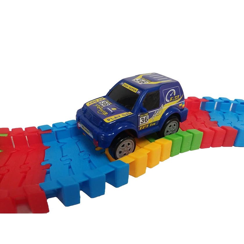 Clixtracks, Bilbane med 240 deler & 2 biler