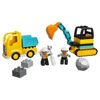 LEGO Duplo 10931, Lastebil og gravemaskin