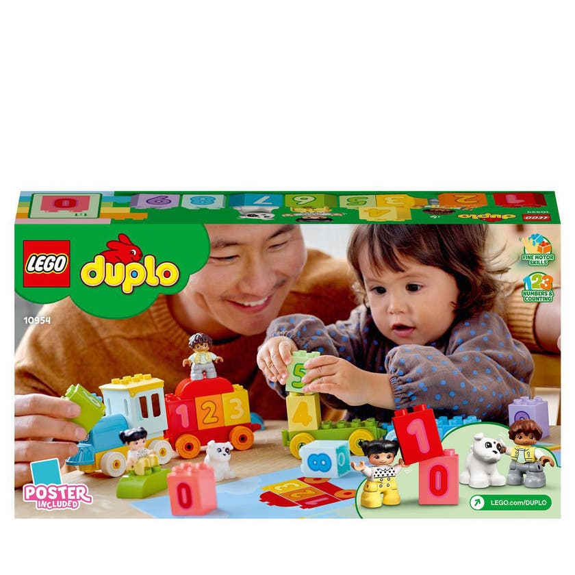 LEGO DUPLO Min Første 10954, Siffer-tog – Lær å telle
