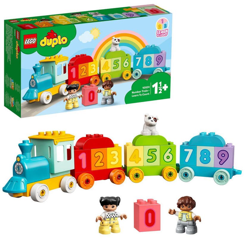 LEGO DUPLO Min Første 10954, Siffer-tog – Lær å telle